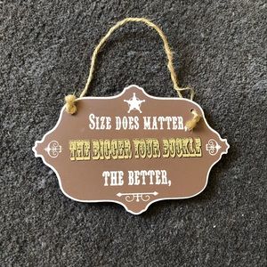 🖤3 for $20🖤 Size matters ornament 🎄
